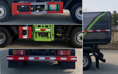 程力威牌CLW5041ZZZ6CD型自裝卸式垃圾車(chē)